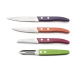 Forest - set de 4 couteaux essentiel  bois teint�