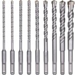 Forets � b�ton , 8pcs perceuse � percussion perceuse � ma�onnerie, 5, 6, 6, 8, 8, 10, 12, 14 x 160mm ...