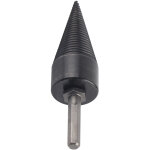 Foret � bois de chauffage fendeur de b�ches en acier au carbone c�ne outil de forage � tige hexagonale ...