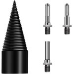 Foret fendeur de b�ches, foret fendeur de bois, outil fendeur de b�ches robuste, diam�tre 50 mm, avec ...