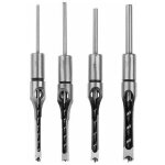 De forets � trou carr� forets lot de 4 ensembles � bois trou carr� trou foret carr� de per�age mortaiser ...