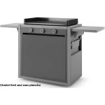 Forge adour - chariot pour plancha gris chmaf75 Forge adour - chariot pour plancha gris chmaf75
