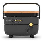 Forge adour - plancha gaz plaque fonte �mail�e 30x30 cm nomad