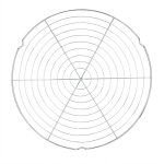 Forme ronde bbq grillage grill net barbecue grille grille grille camping en plein air outil de pique ...