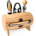 Forme de tonneau de vin tire - bouchon de vin, ensemble de tire - bouchon, coffret cadeau d'accessoires ...