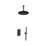 Fortifura - calvi ensemble de douche pluie encastrable - thermostatique - bras plafond - pommeau 25cm ... Fortifura - calvi ensemble de douche pluie encastrable - thermostatique - bras plafond - pommeau 25cm ...