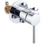 Fortifura calvi m�langeur bidet - avec support de douchette - chrome