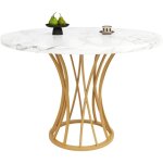 Fortuna lai - table à manger ronde 80 x 80 x 76 cm - pour 4 à 6 personnes avec pieds réglables, plateau ... Fortuna lai - table à manger ronde 80 x 80 x 76 cm - pour 4 à 6 personnes avec pieds réglables, plateau ...