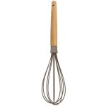 Fouet en silicone et manche en bois, eliott