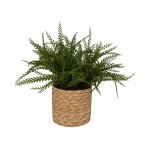 Foug�re artificielle en pot 'clemy' 30cm vert
