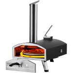 Vevor four deexterieur compact, convient aux pizzas de 12 pouces, combustible polyvalent a granules, ... Vevor four deexterieur compact, convient aux pizzas de 12 pouces, combustible polyvalent a granules, ...