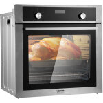 Four encastrable de 76 l, four mural simple de 59, 5 cm, electrique 3550 w, avec 9 fonctions de cuisson, ...