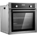 Four mural simple 24', 9 fonctions de cuisson, four mural lectrique intgr de 2, 68 pieds cubes avec ...