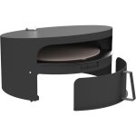 Four � pizza bois dynamic centre avec surface de cuisson 36 cm, pour barbecue � bois nestor, 51. 5x46x27. ...