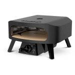 Four � pizza gaz cozze black edition 13 avec pierre rotative