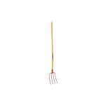 Fourche  fumier 4 dents de 30 cm spear and jackson