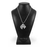 Fox terrier  poil dur - collier pour chien, pendentif chien sur chane en argent, bijoux uniques par ...