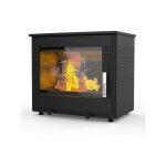 Supra - fr9016120b - pole  bois - vision horizontale - fonte - noir - idal pour gabyrabaisse