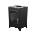 Supra - fr9016310b - pole  bois - theodore - 4, 8kw - vision verticale - fonte et acie thodore
