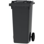 France bac roulant - conteneur poubelle � d�chets 2 roues - 120l - robuste et �conomique - 100% recycl� ...