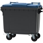 Ese - france conteneur poubelle à déchets 4 roues - 660l - robuste et professionnel - 100% recyclé - ... Ese - france conteneur poubelle à déchets 4 roues - 660l - robuste et professionnel - 100% recyclé - ...
