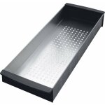 Franke accessoires - bac d'�gouttement 156x439x54 mm, inox / plastique noir 112. 0066. 060