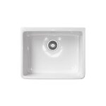 Franke - vier belfast bak 710 cramique  poser - 595 x 475 x 225 mm - blanc uni