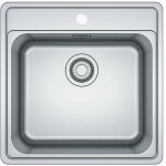 Franke - bell - vier bcx 610 - 51, 51x51 cm, inox 101. 0698. 010