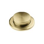 Franke - bouton push rond reflet d'or pour �viers de cuisine