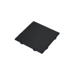 Franke - cache bonde carr noir mat pour cuve sous plan kubus 110