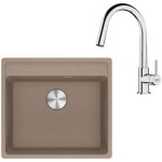 Franke - colonnes - set de cuisine g254ka, évier en fragranit mrg 610 - 52 rtl + robinet fs 3229. 031, ... Franke - colonnes - set de cuisine g254ka, évier en fragranit mrg 610 - 52 rtl + robinet fs 3229. 031, ...