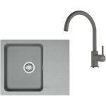 Franke - colonnes - set de cuisine t118?, évier en tectonite oid 611 - 62 + robinet fn 6018. 084, gris ... Franke - colonnes - set de cuisine t118?, évier en tectonite oid 611 - 62 + robinet fn 6018. 084, gris ...