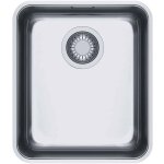 Franke - evier aton anx110 - 34 - inox lisse - vidage : manuel