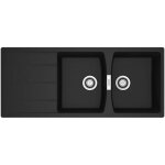 Franke - evier centro fragranit + cng621 auto - black