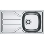 Franke - evier flash fln611 - 78 / 44 inox lisse - 000000