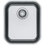 Franke - evier smart srx110 - 34 - inox lisse - vidage : automatique