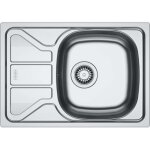 Franke - flash - evier fln 611 - 62 / 44, 62x44 cm, inox 101. 0712. 180