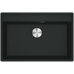 Franke - maris - �vier en fragranit mrg 610 - 72 rtl, 76x51 cm, noir mat 114. 0738. 548