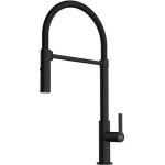 Franke - maris slim - mitigeur d'vier fs 2845. 901, avec bras flexible et douchette, noir mat 115. 0728. ...