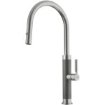 Franke - mythos masterpiece - mitigeur d'vier fg 1554. 501, avec douchette extractible, inox 115. 0711. ...