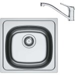 Franke - set de cuisine n92, évier en inox skn 610 - 37 / 44 et mitigeur fb 250. 031, chrome 101. 0731. ... Franke - set de cuisine n92, évier en inox skn 610 - 37 / 44 et mitigeur fb 250. 031, chrome 101. 0731. ...