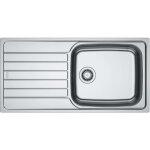 Franke spark - evier skx 611 - 100 lb, 100x50 cm, inox 101. 0712. 194