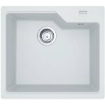 Franke - urban - Évier en fragranit ubg 610 - 56, 56x50 cm, blanc arctique 114. 0700. 064 Franke - urban - Évier en fragranit ubg 610 - 56, 56x50 cm, blanc arctique 114. 0700. 064