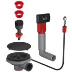 Franke - vidage automatique noir mat pour viers une cuve  encastrer et sous - plan maris (mrg 610 & ...