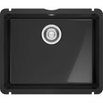 Franke - vier de cuisine kubus fraceram kxk 110 - 51 onyx - 545 x 454 mm - sous - meuble 60 cm - vidage ... Franke - vier de cuisine kubus fraceram kxk 110 - 51 onyx - 545 x 454 mm - sous - meuble 60 cm - vidage ...