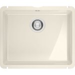 Franke - vier de cuisine kubus fraceram kxk 110 - 51 vanilla - 545 x 454 mm - sous - meuble 60 cm - vidage ... Franke - vier de cuisine kubus fraceram kxk 110 - 51 vanilla - 545 x 454 mm - sous - meuble 60 cm - vidage ...