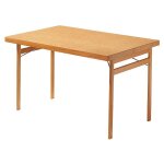 Kaiserkraft - frankel table pliante, pitement en bois massif,