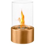 Frankystar - marsiglia - chemine au biothanol de table pour l'intrieur et l'extrieur 16 x h27 cm, ...