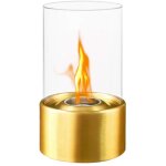 Frankystar - marsiglia - chemine au biothanol de table pour l'intrieur et l'extrieur 16 x h27 cm, ...