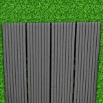 Frankystar - noka - rev�tement de sol ext�rieur avec clip 90x30 cm 6 dalles pour jardin, patio, terrasse ...